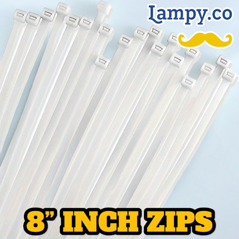 8” in. Nylon Zip ties