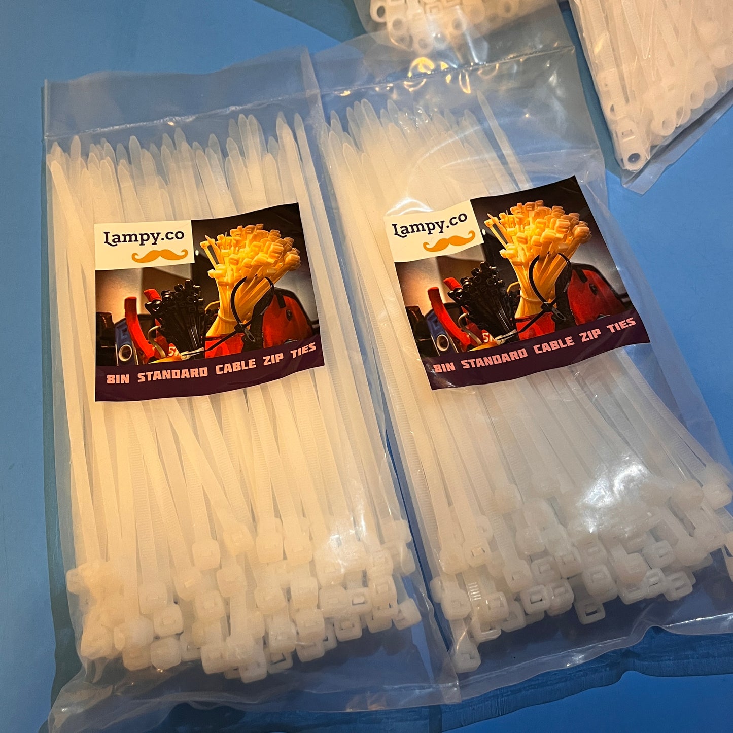 8” in. Nylon Zip ties
