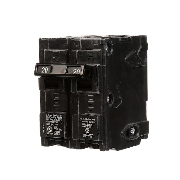 20A DOUBLE POLE BREAKER