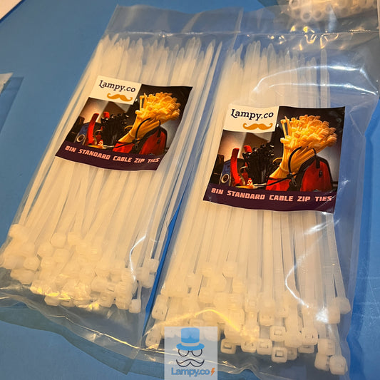 8” in. Nylon Zip ties