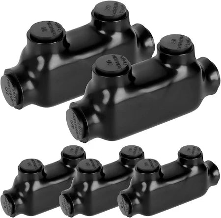 2/0-1 AWG Inline Splice Connector (1pk)