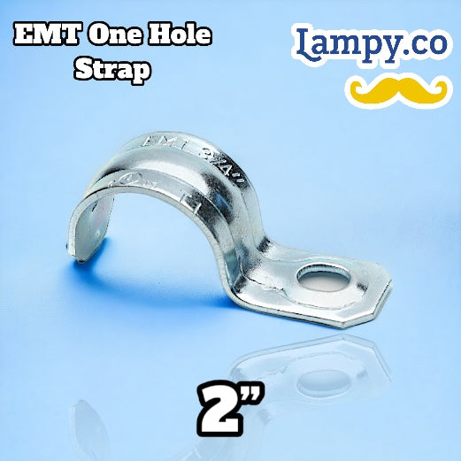 2” in. Electrical Metallic Tubing (EMT) One-Hole Strap