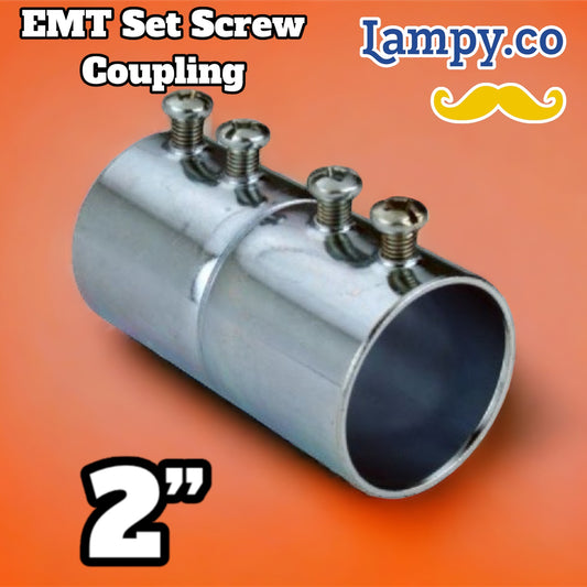 2” in. Electrical Metallic Tube (EMT) Set-Screw Coupling