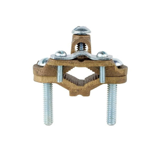 1/2 in. to 1 in. Bronze Ground Clamp for Armored Wire