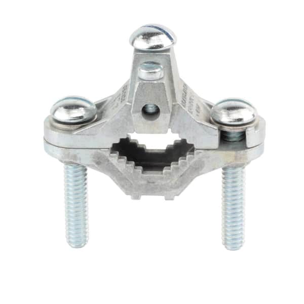 1/2 in. to 1 in. Zinc Ground Clamp for #8 SOL/STR to #6 STR Wire