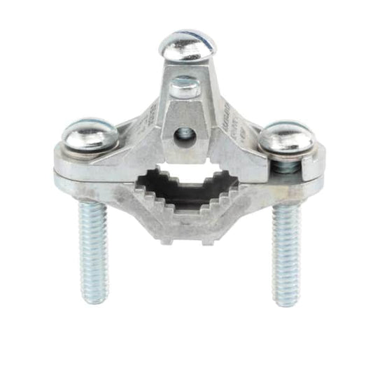 1/2 in. to 1 in. Zinc Ground Clamp for #8 SOL/STR to #6 STR Wire