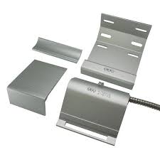George Risk Industries 4700-A Industrial Track Mount Magnetic Contact Switch Set with 36" Armored Cable, Track Size 1-3/4" to 2-3/4", Gap Up to 3", Aluminum Housing