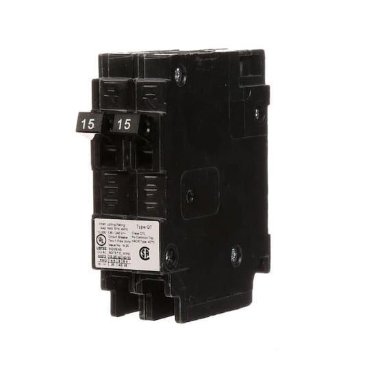Siemens 15 Amp Tandem Single Pole Type QT Circuit Breaker