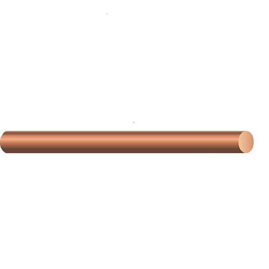 8-Gauge Solid SD Bare Copper Grounding Wire (by the foot)